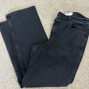 Hollister Dark Wash Ultra High Rise Dad Jeans